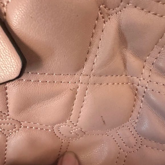 Pink Quilted Guess Bag - Picture 5 of 7